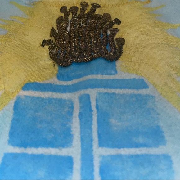 ✨ Hand- Painted + Handmade  Dress ✨ - Picture 5 of 5